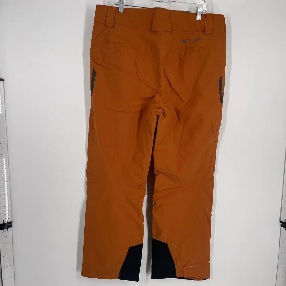 Columbia NWT Mens Kick Turn II Snow Ski Pants Large Insulated Omni-Heat Infinity